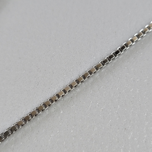 CHRISTIAN DIOR Trotter Logo Silver Tone Pendant Necklace - Picture 8 of 9